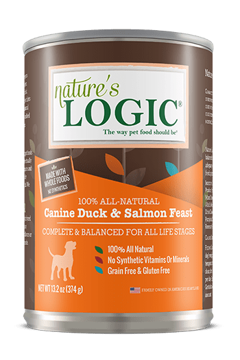 Nature's Logic Duck & Salmon 13.2oz/374g
