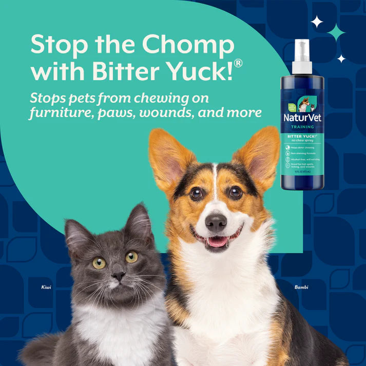 Naturvet Bitter Yuck Spray 16Fl Oz
