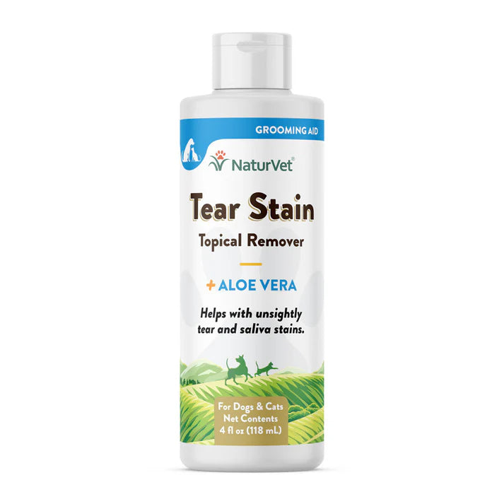 Naturvet Tear Stain Topical Remover 4Oz