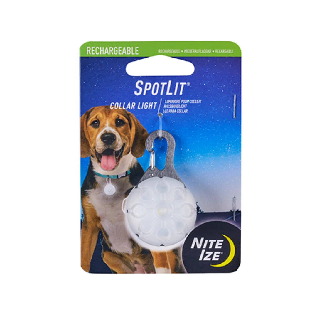 Nite Ize Spotlit Rechargeable Collar Light White