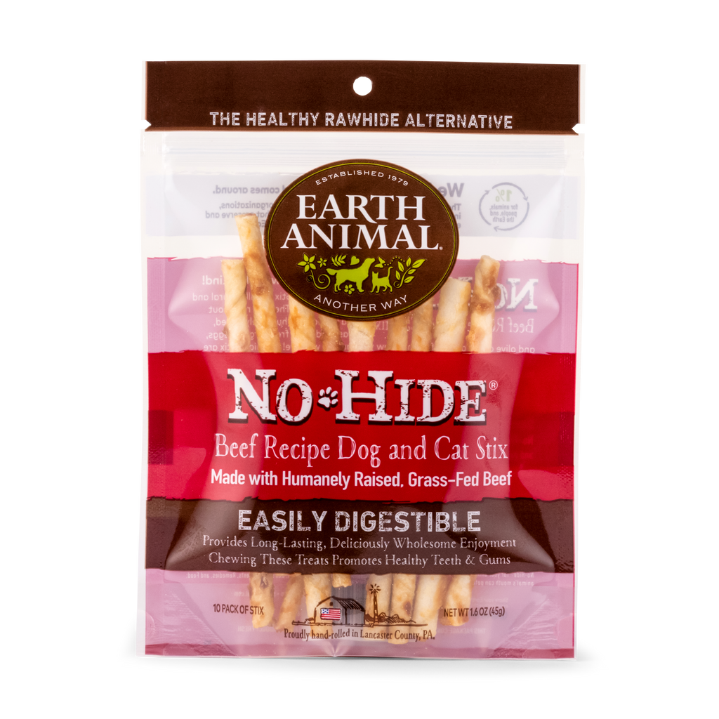 No Hide Chew Beef Stix 10Pk