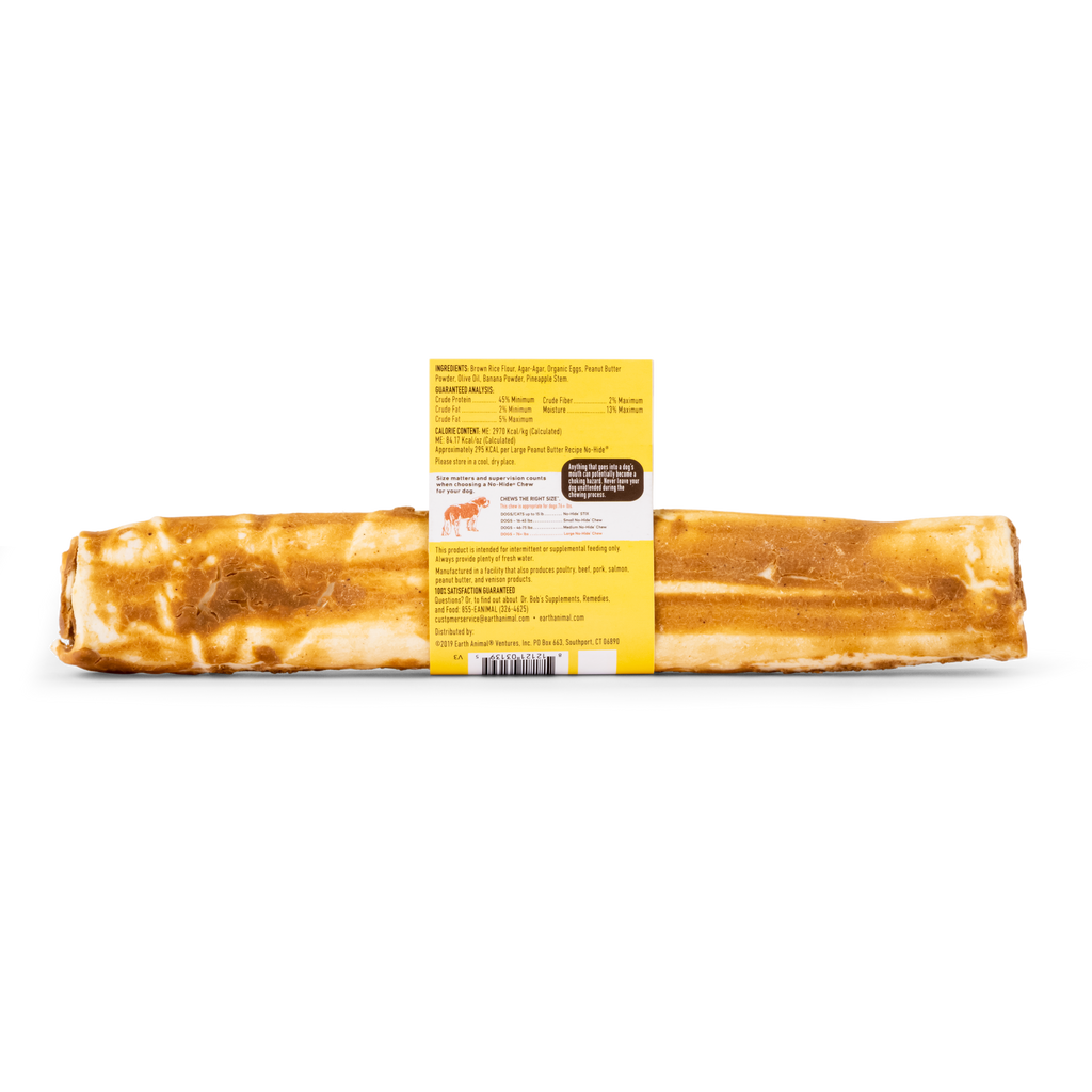 No Hide Chew Peanut Butter Large
