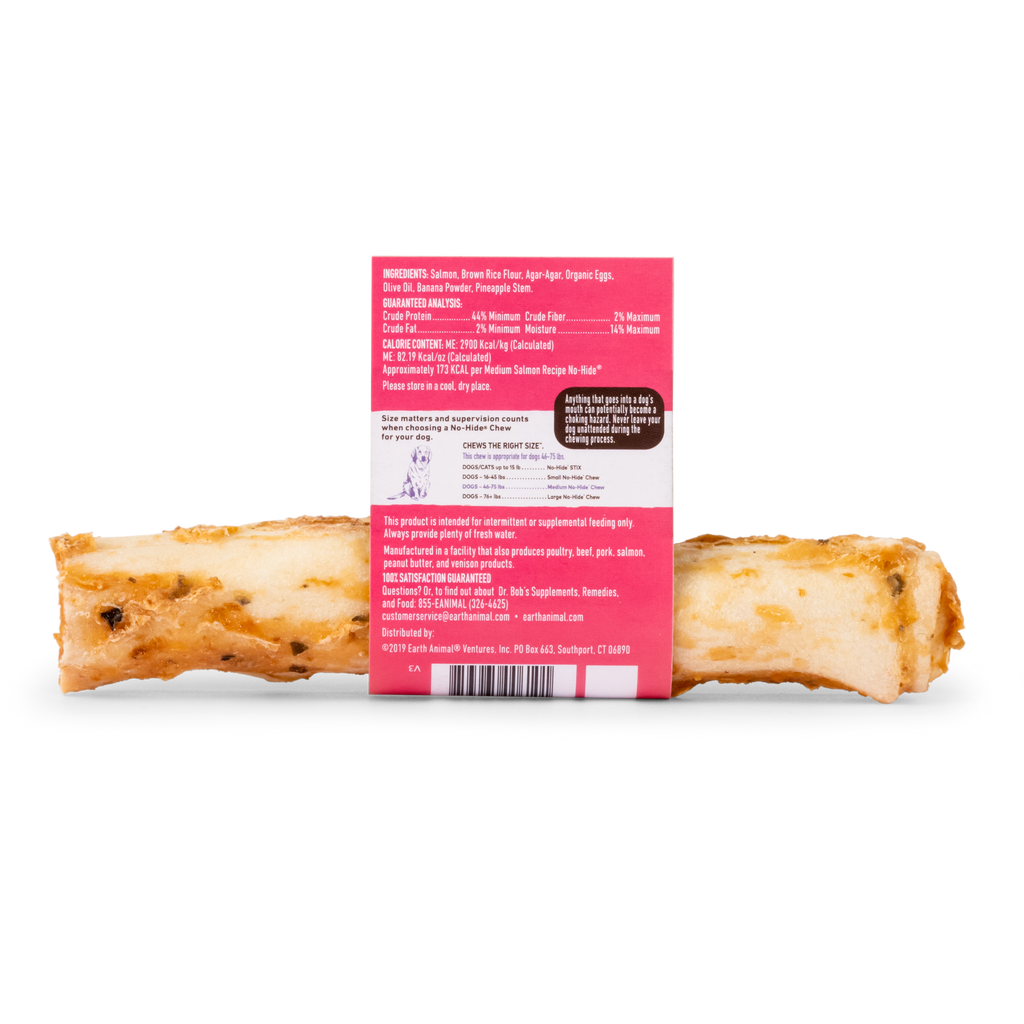 No Hide Chew Salmon Medium