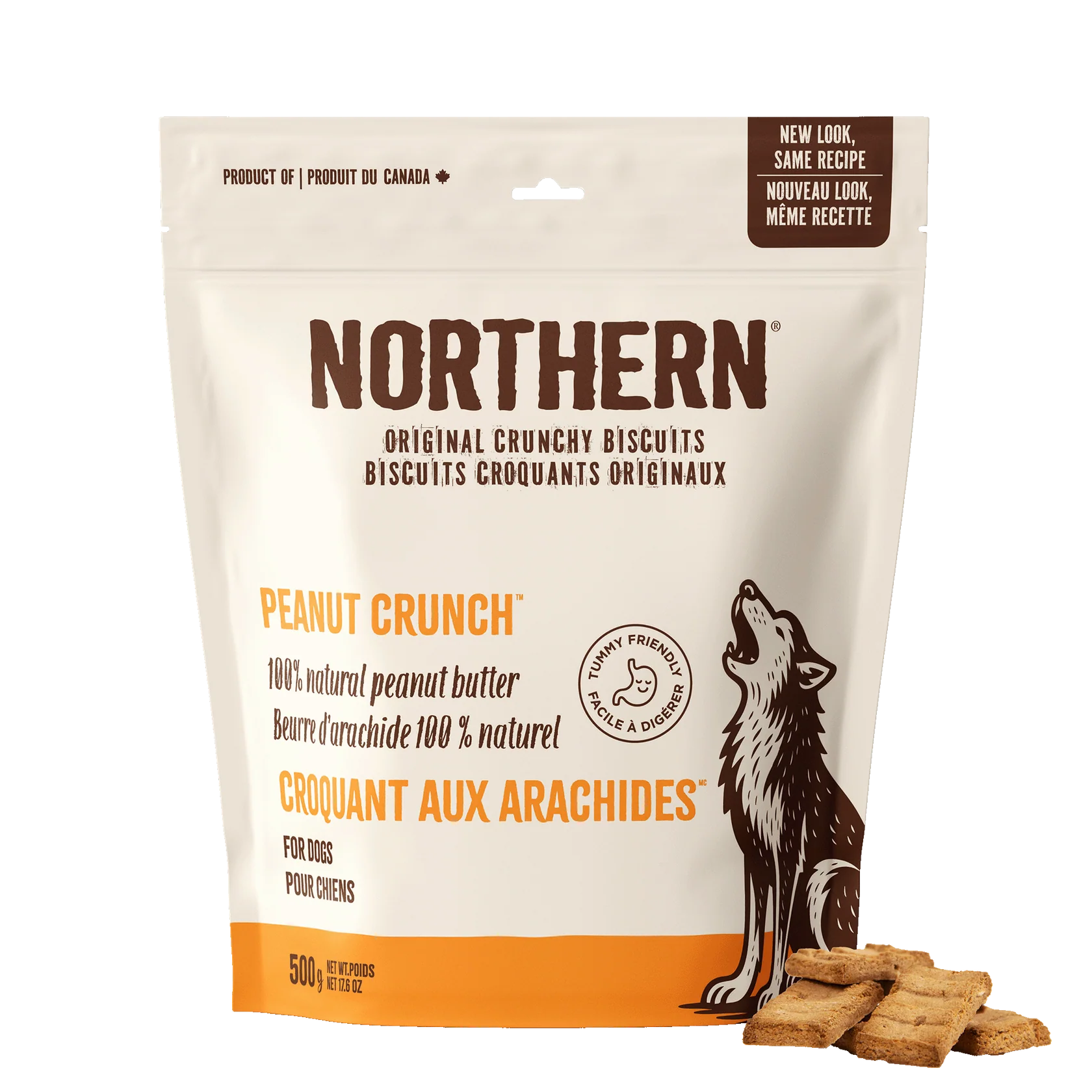 Northern Dog Biscuit Bakery Peanut Crunch 500g/17.6oz