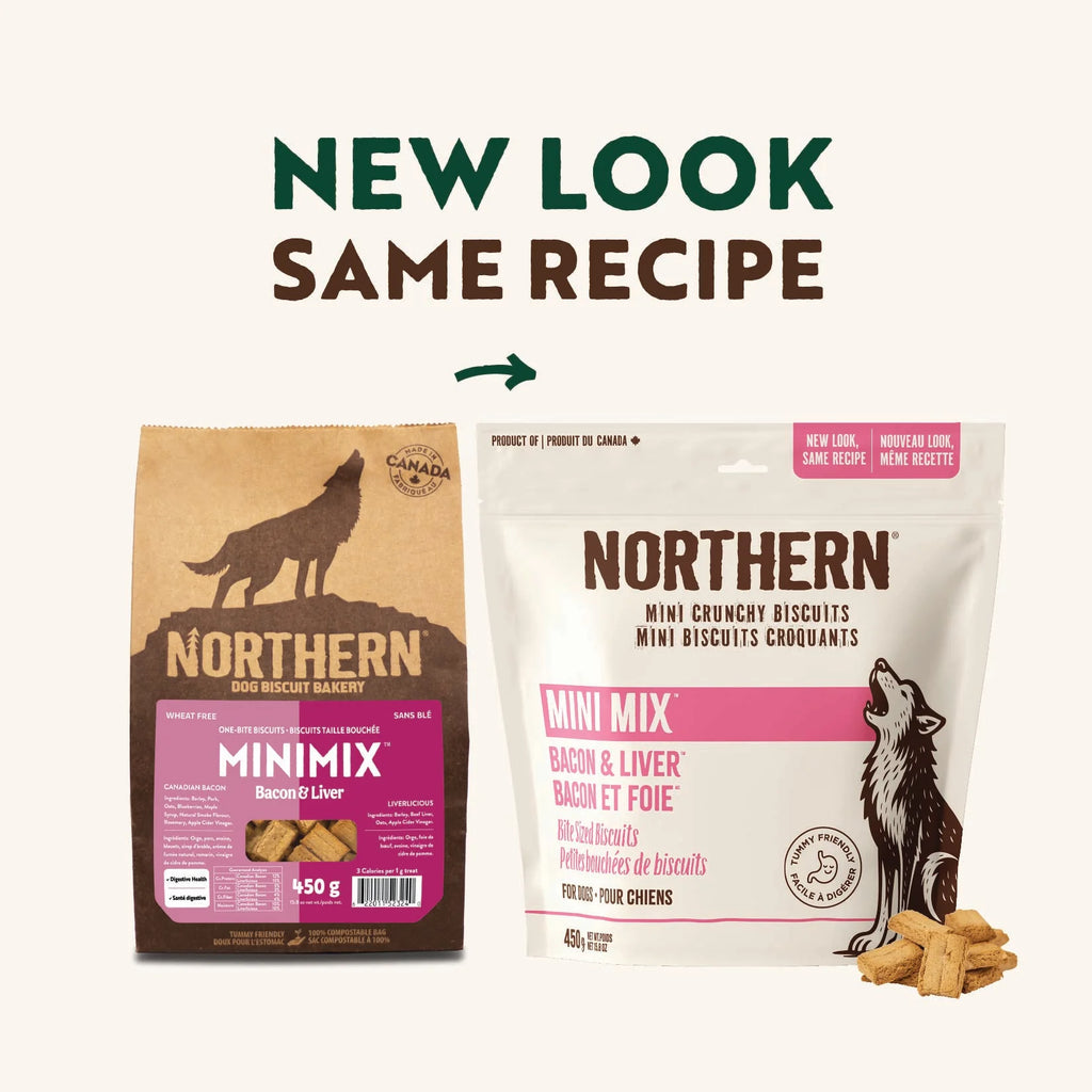 Northern Dog Biscuit Bakery MiniMix Bacon & Liver 450g/15.8oz