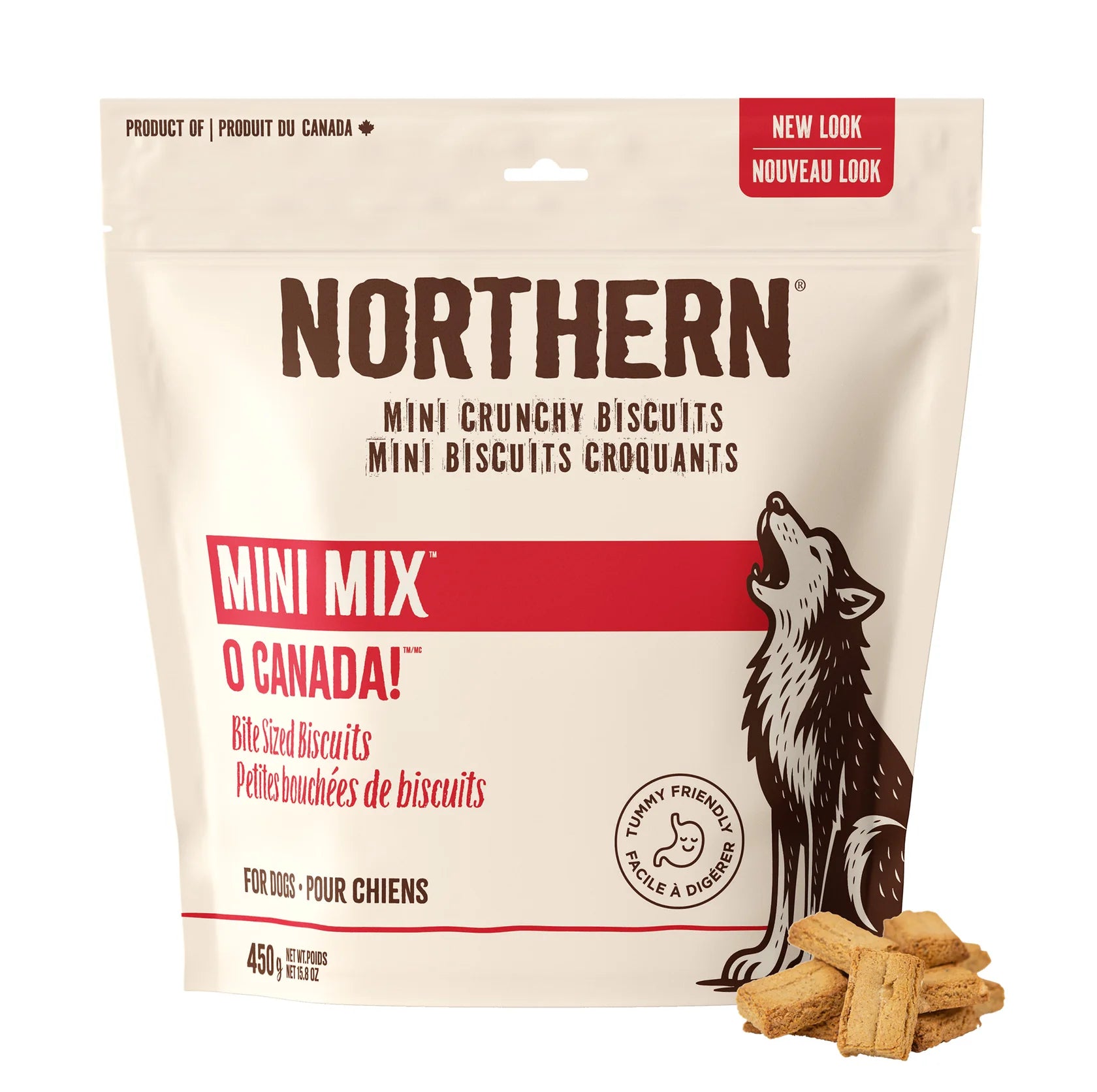 Northern Dog Biscuit Bakery Mini Mix O Canada 450g/15.8oz