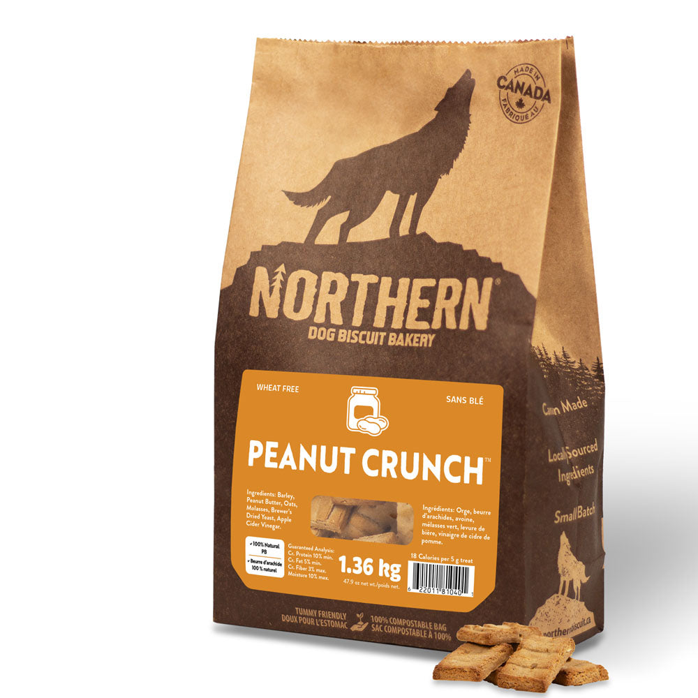 Northern Dog Biscuit Bakery Peanut Crunch 3lb/1.36kg
