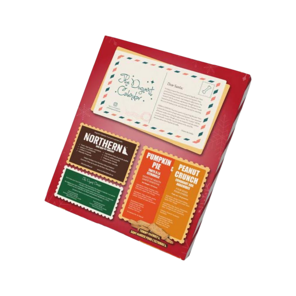Northern Dog Biscuit Bakery The Dogvent Calendar 2026 Pumpkin Pie & Peanut Crunch