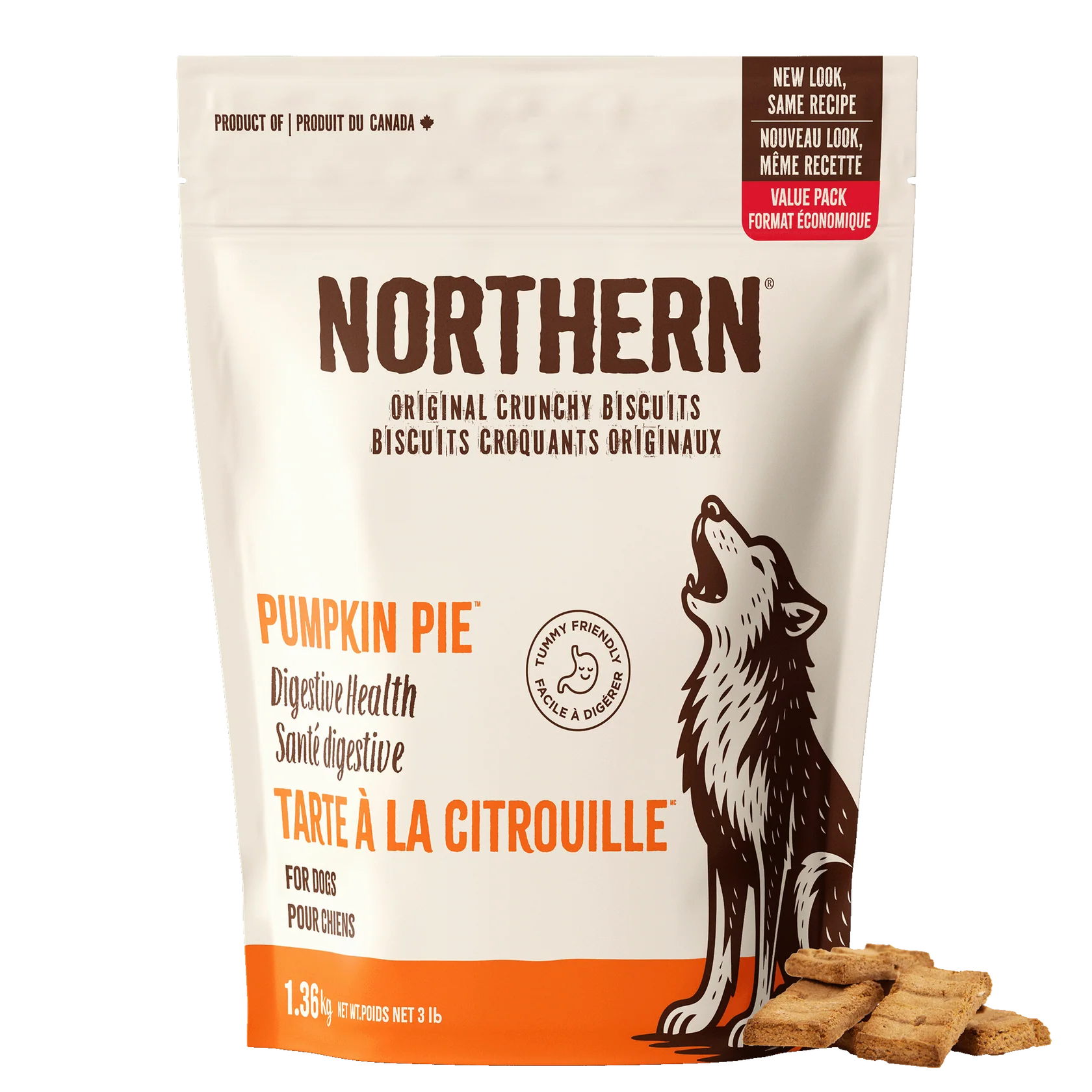 Northern Dog Biscuit Bakery Pumpkin Pie 3lb/1.36kg