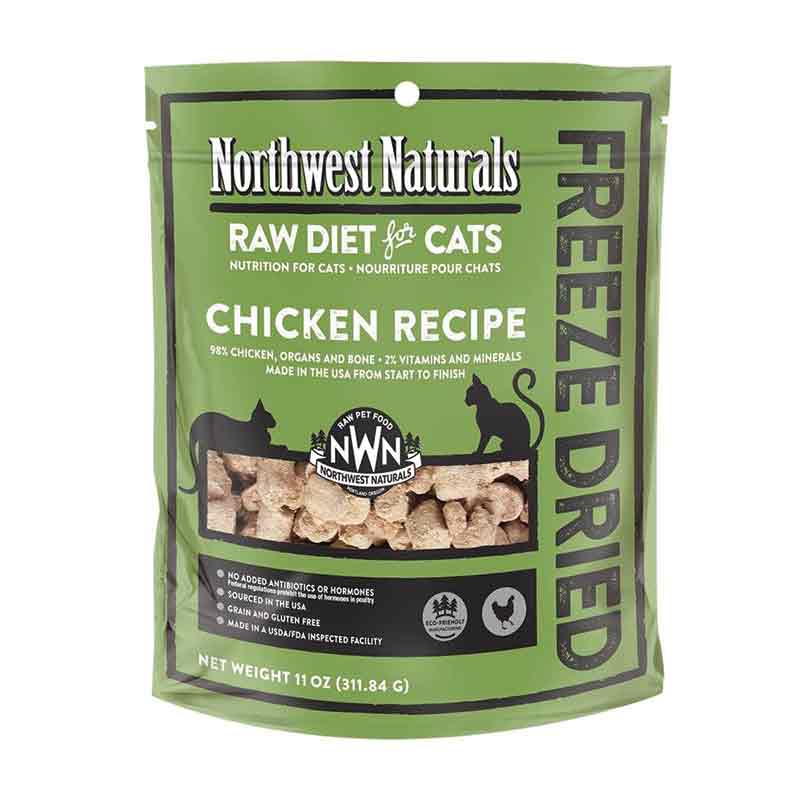 Northwest Naturals Cat Freeze Dried Chicken Recipe 11Oz/311.8G