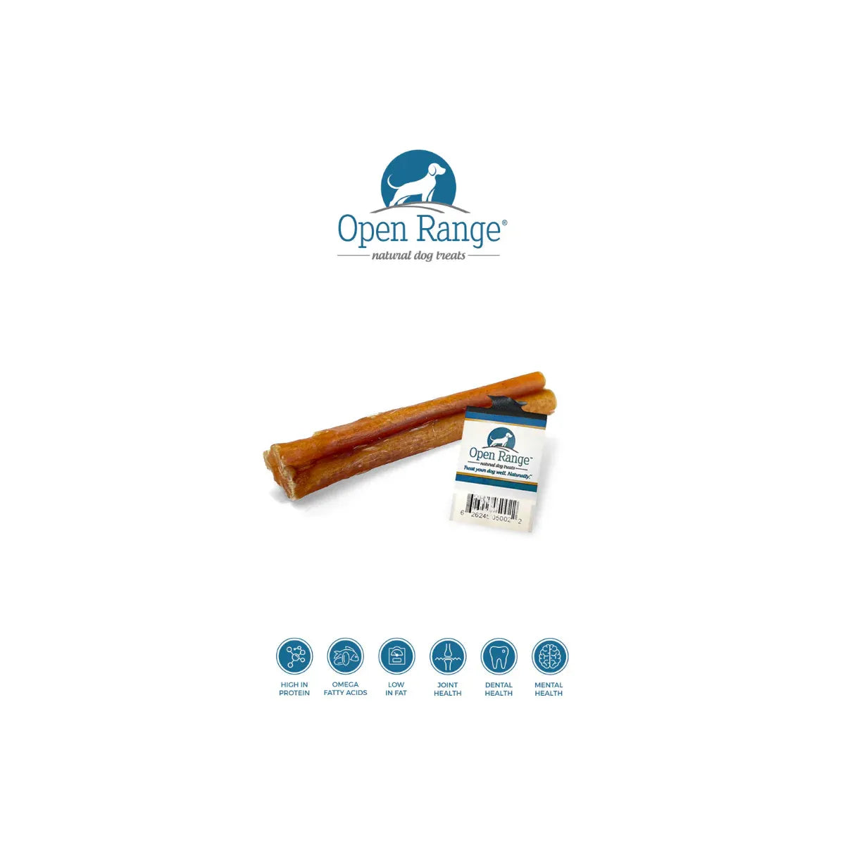 Open Range Odour Controlled Bully Stick 5-6"