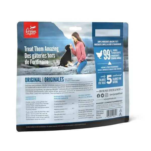 Orijen Dog Freeze Dried Original Treats 92G