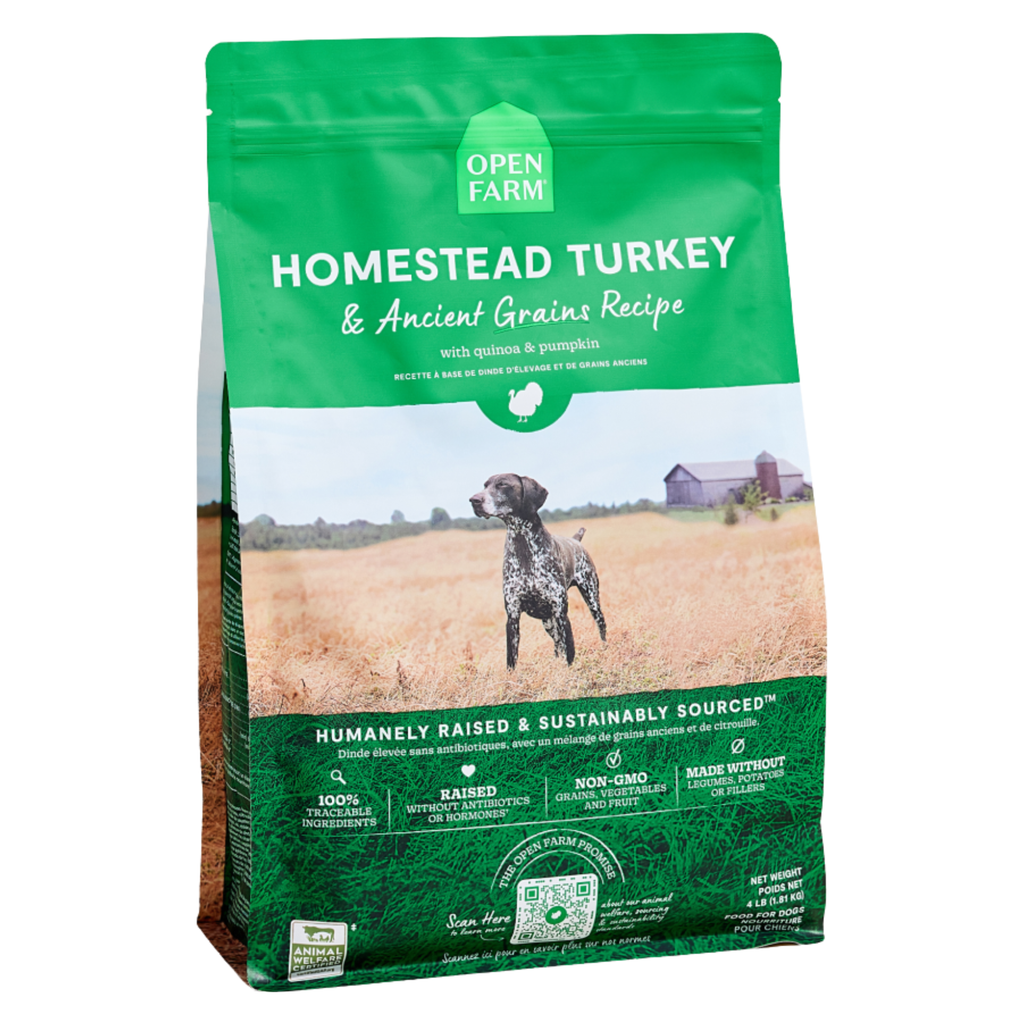 Open Farm Dog Ancient Grain Homestead Turkey 11lb/4.98kg