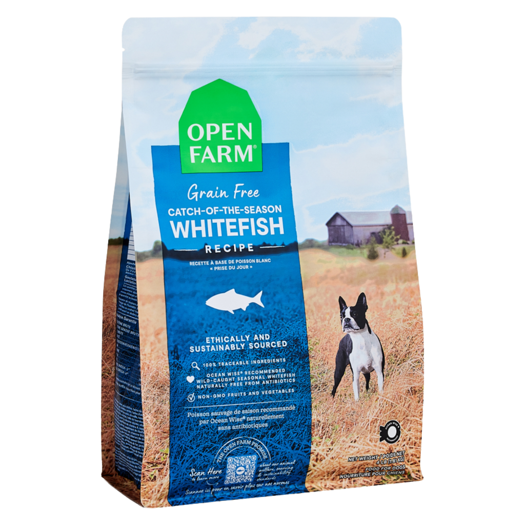 Open Farm Dog Grain Free Whitefish 4Lb/1.8Kg