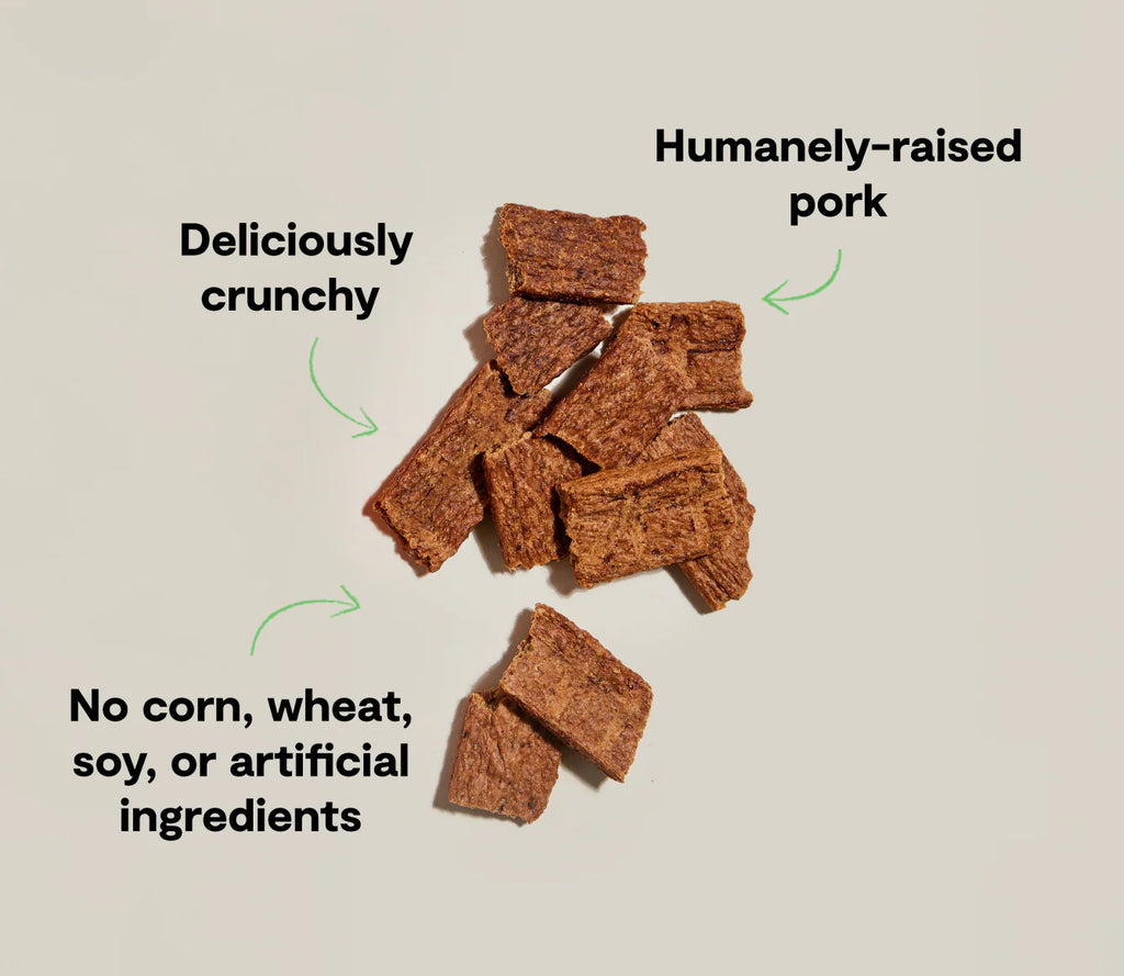 Open Farm Dog Treats Dehydrated Pork 4.5Oz
