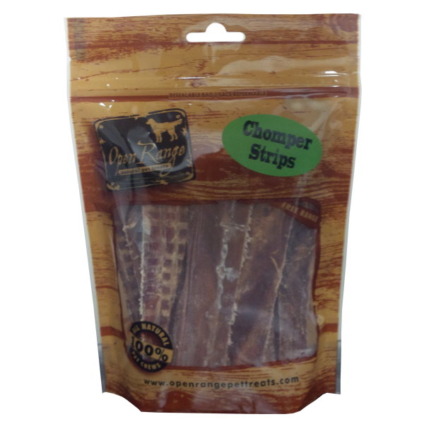 Open Range Beef Chomper Strips 125g