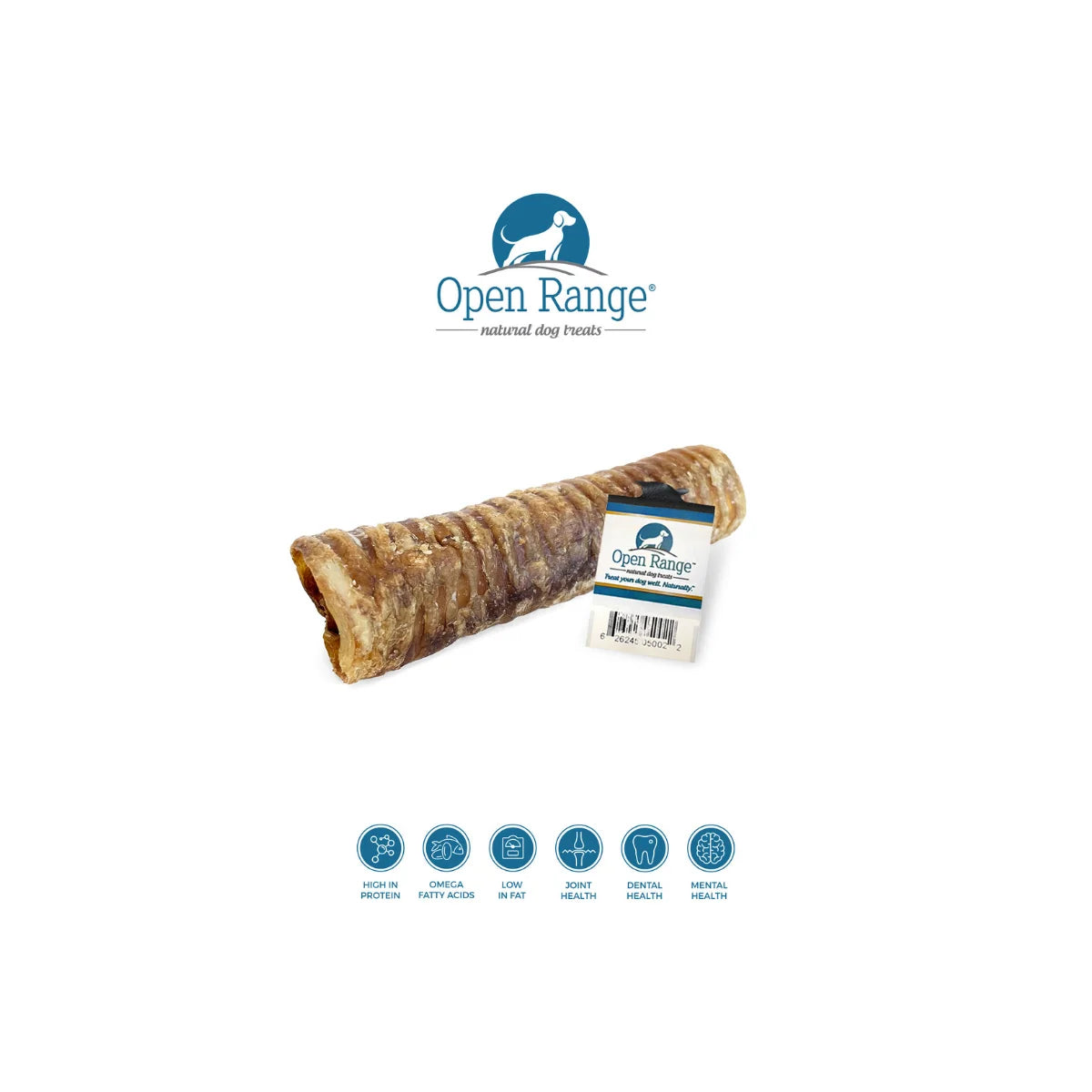 Open Range Beef Trachea 6"