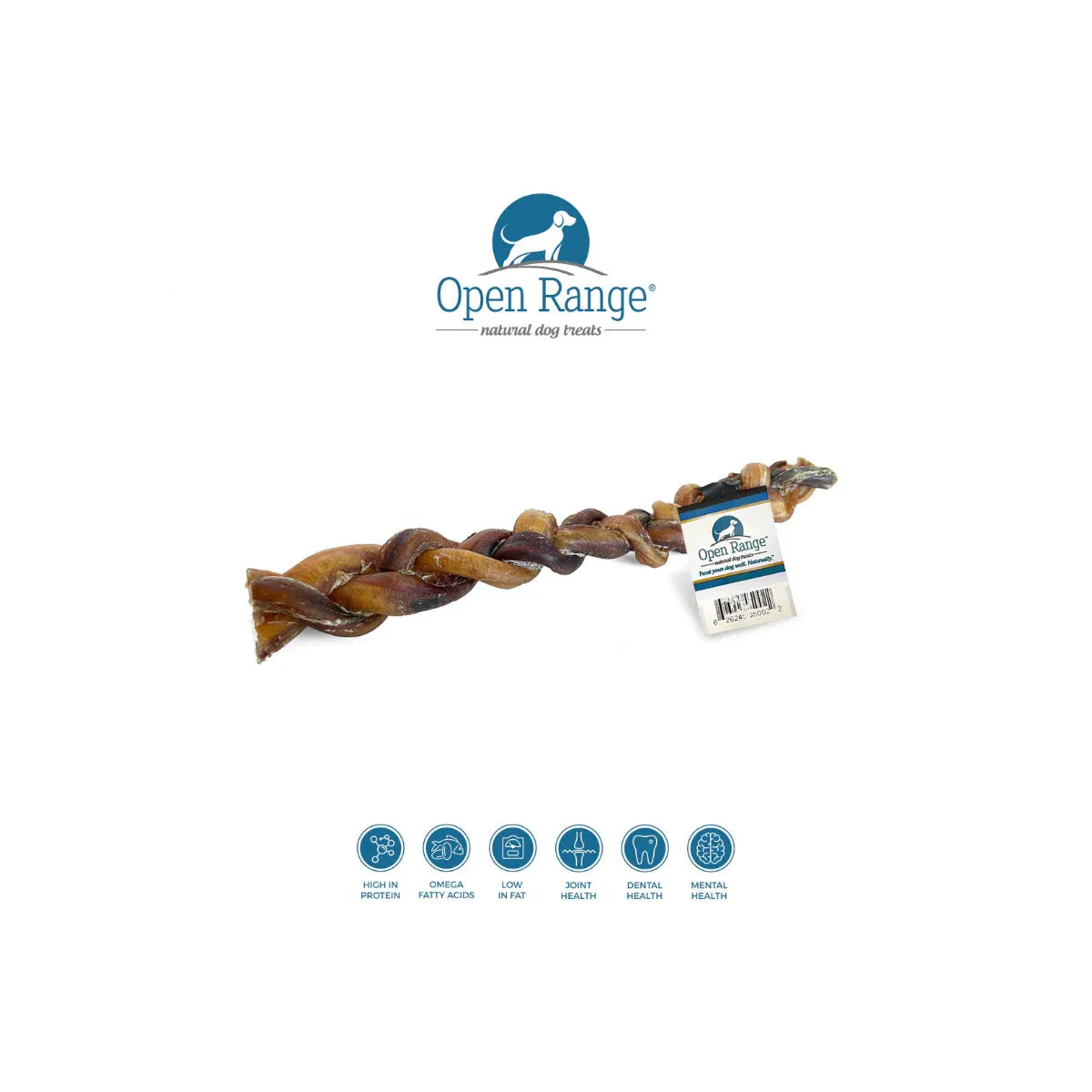 Open Range Water Buffalo Bully Braid 9"-12"