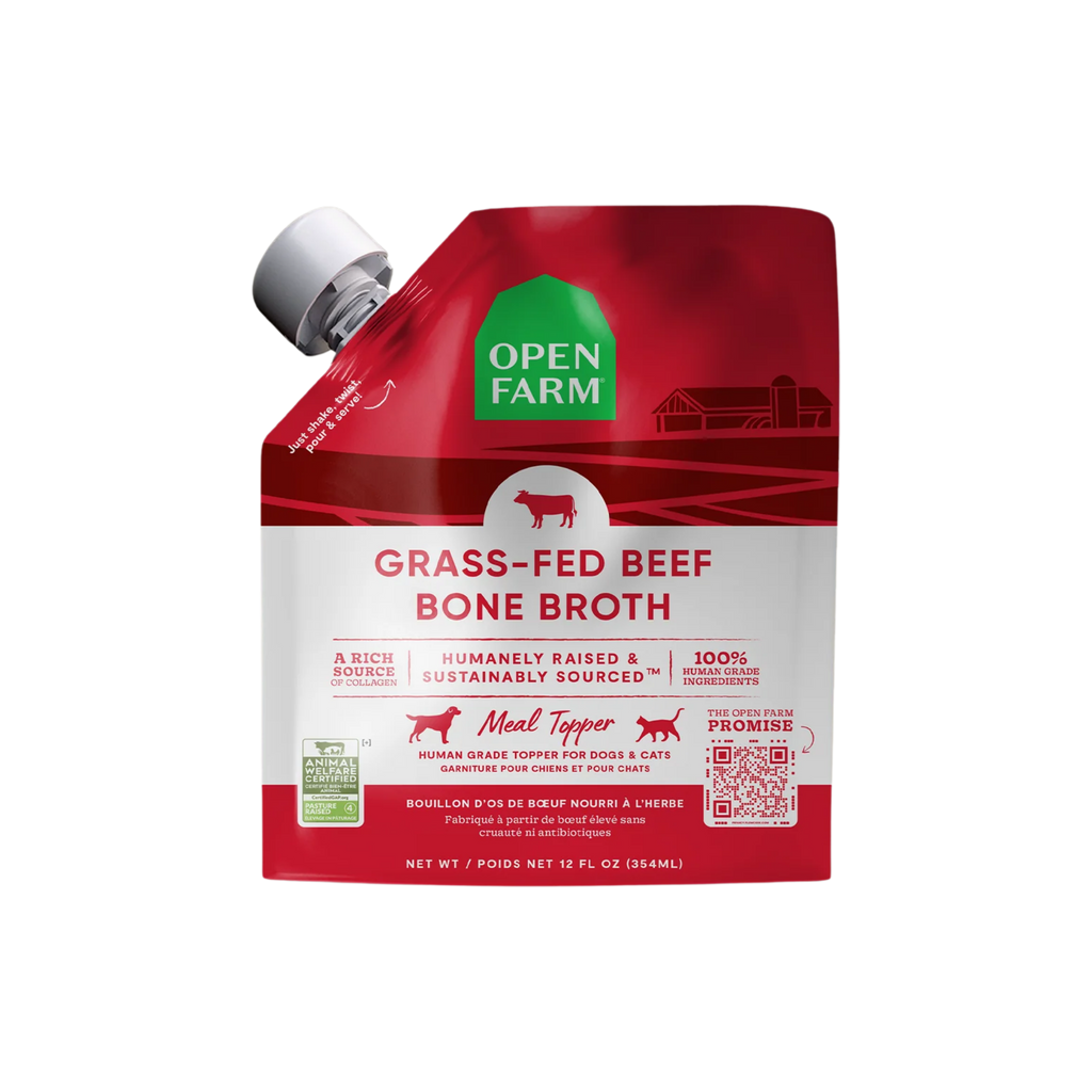 Open Farm Beef Bone Broth 12Oz