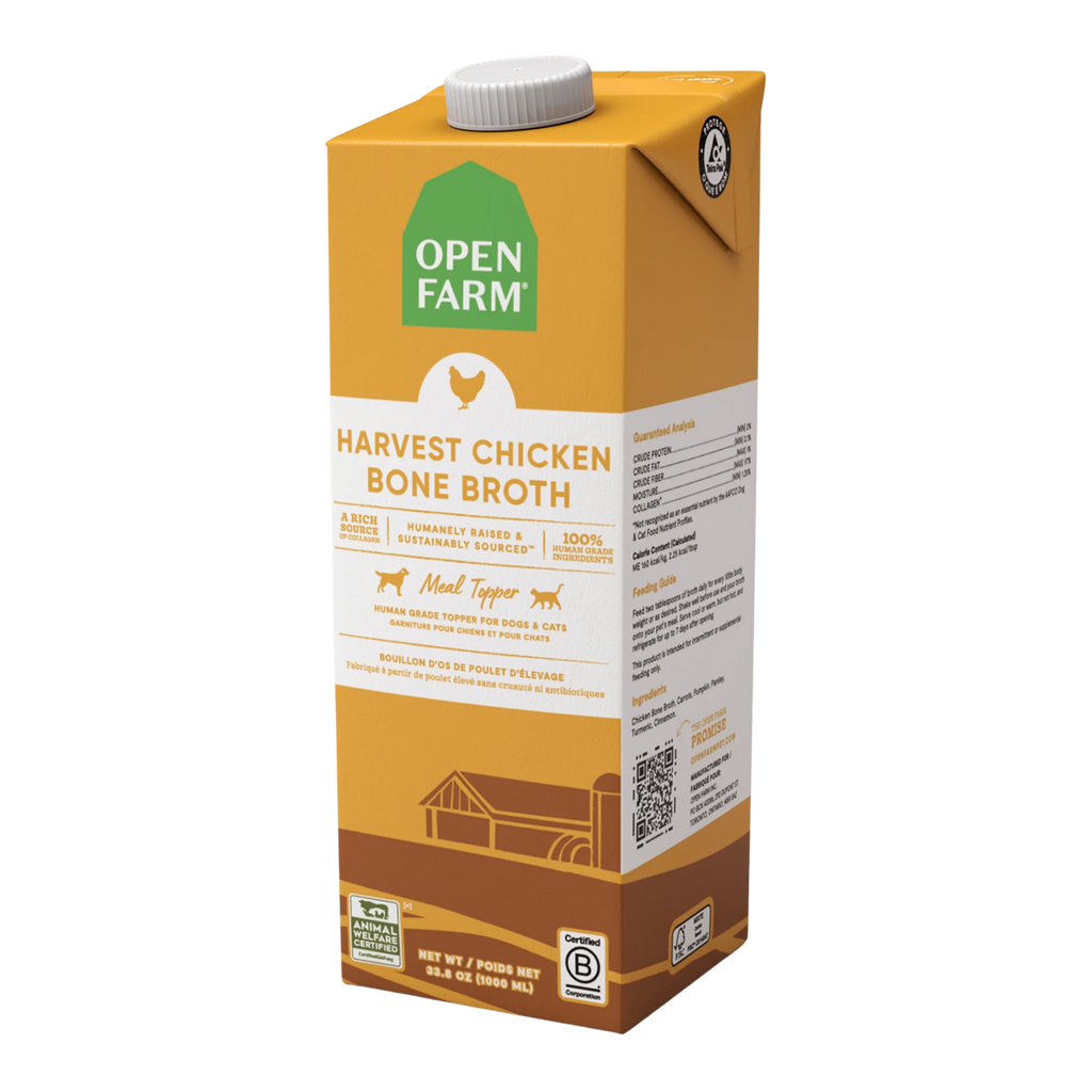 Open Farm Chicken Bone Broth 33.8oz
