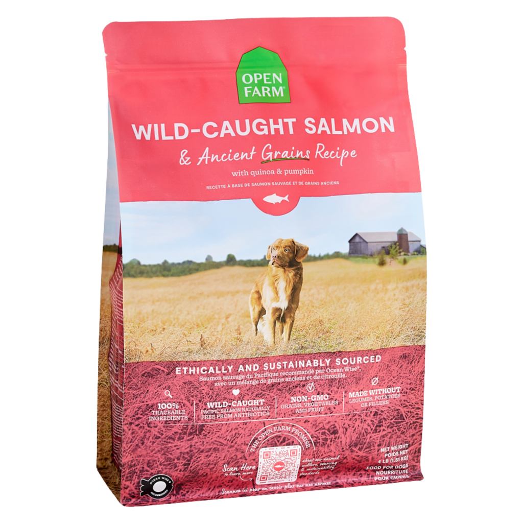 Open Farm Dog Ancient Grain Salmon 22Lb/10Kg
