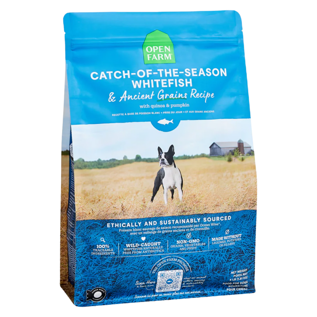 Open Farm Dog Ancient Grain Whitefish 4Lb/1.8Kg