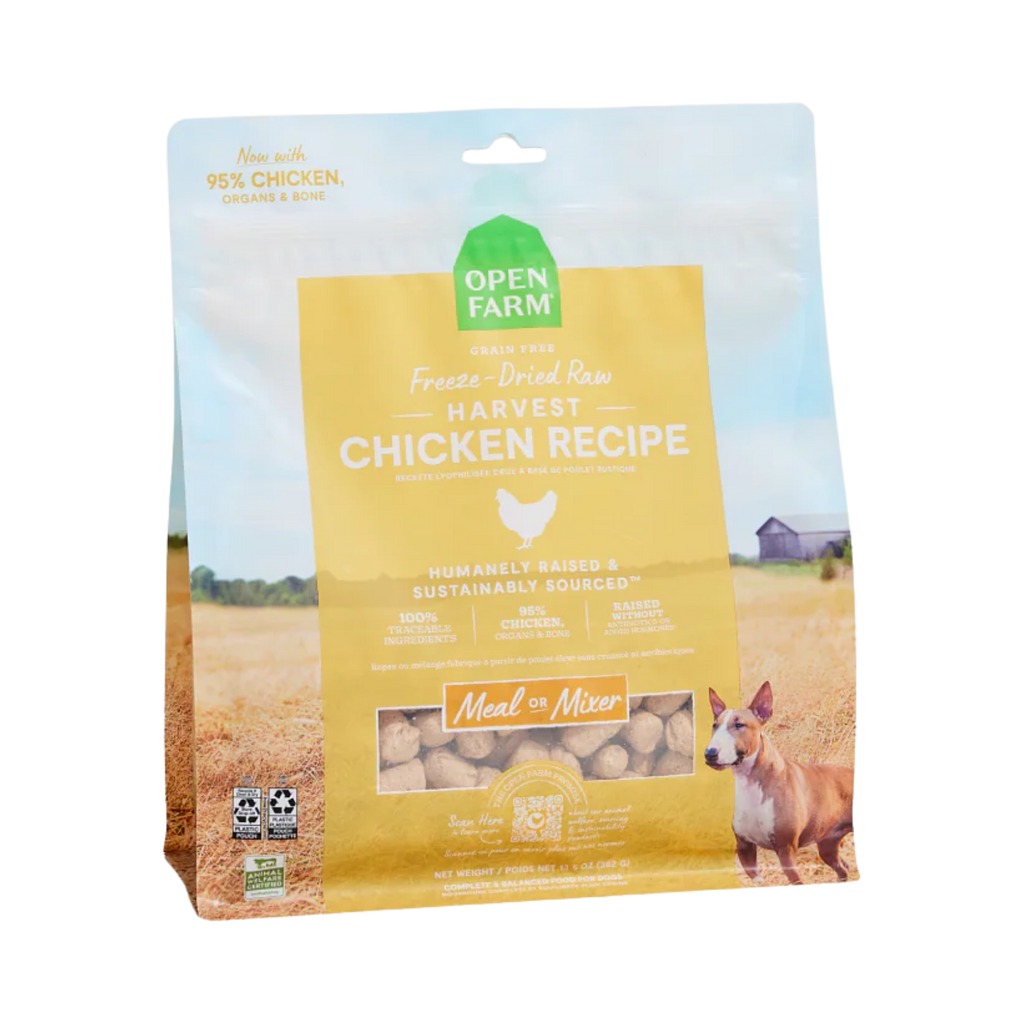 Open Farm Dog Freeze Dried Harvest Chicken Morsels 13.5Oz/383G