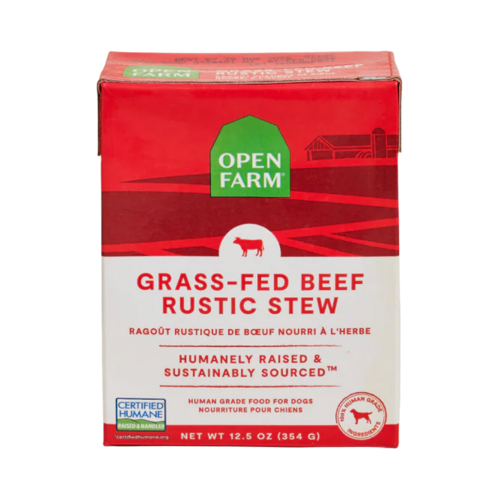Open Farm Dog Grass Fed Beef Rustic Stew 12.5Oz/354G
