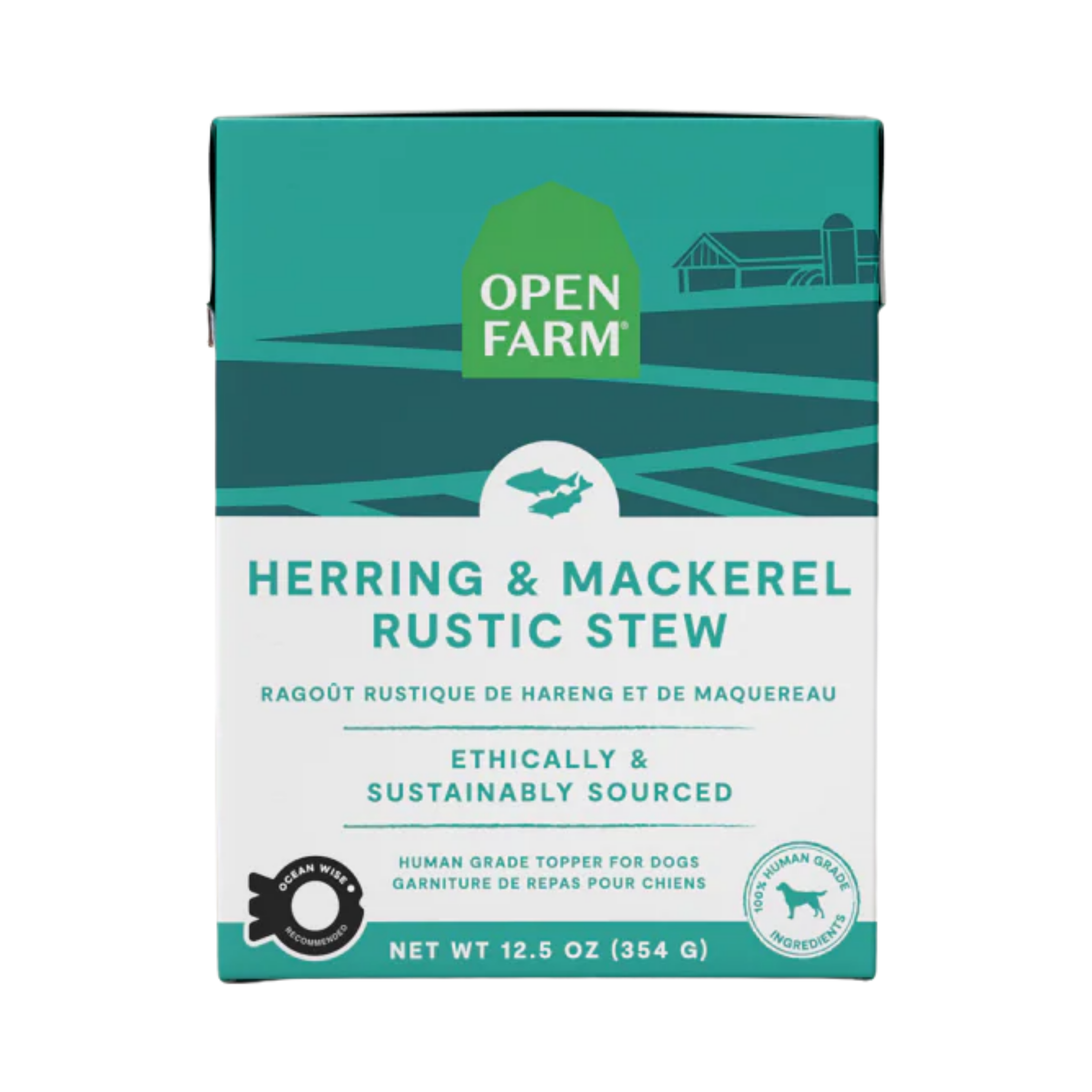 Open Farm Dog Herring & Mackerel Rustic Stew 12.5oz/354g