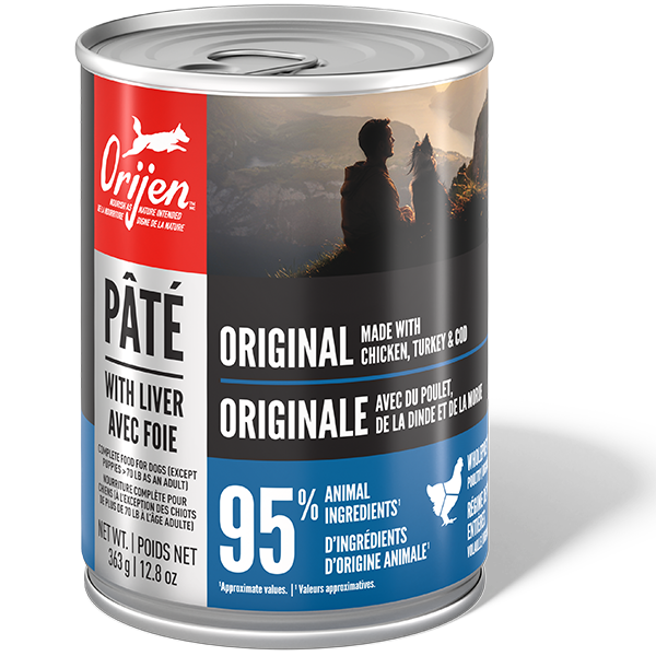 Orijen Dog Original Pate With Liver 12.8Oz/363G