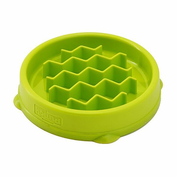 Outward Hound Catstages Kitty Slow Feeder Green