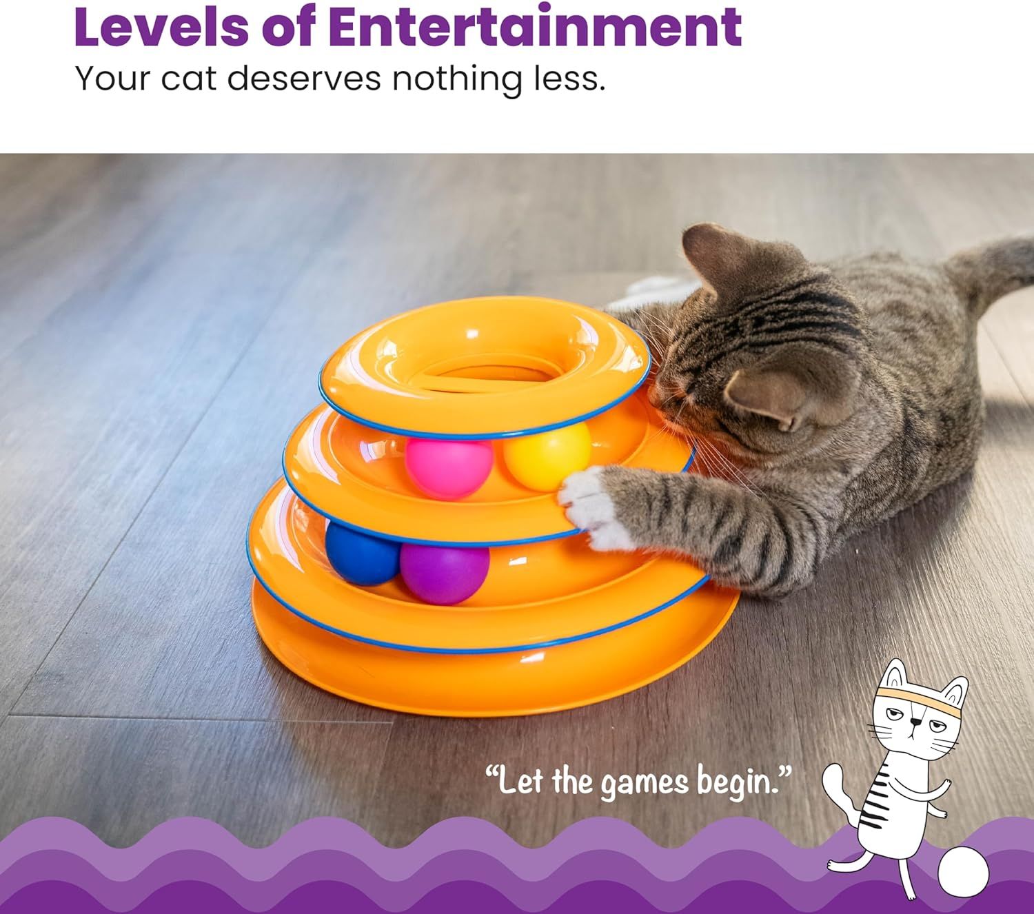 Outward Hound Tower Of Tracks Cat