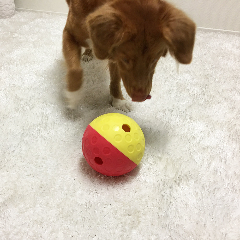 Outward Hound Treat Tumble Red & Yellow Large