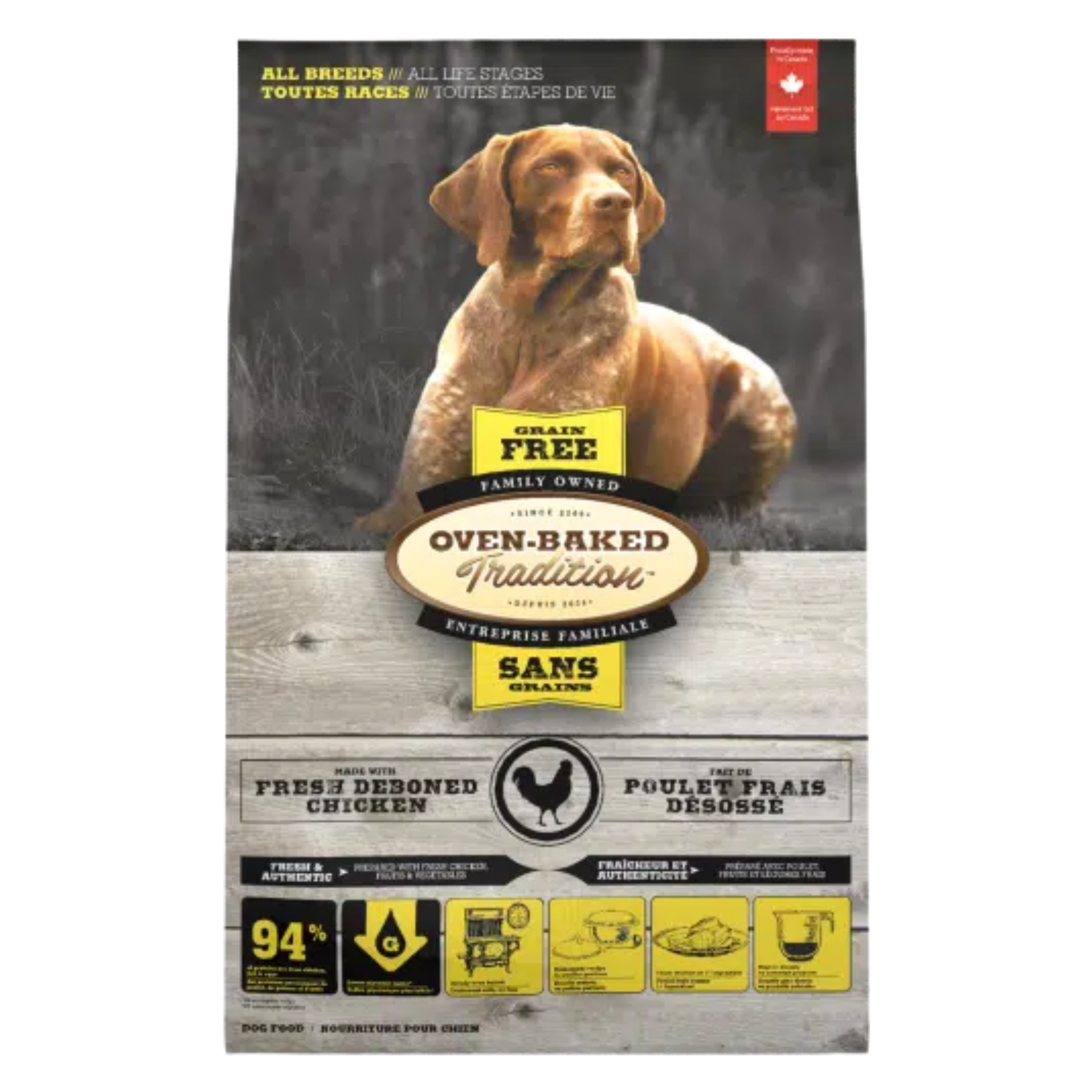 Oven Baked Tradition Dog Chicken Grain Free 5lb/2.27kg