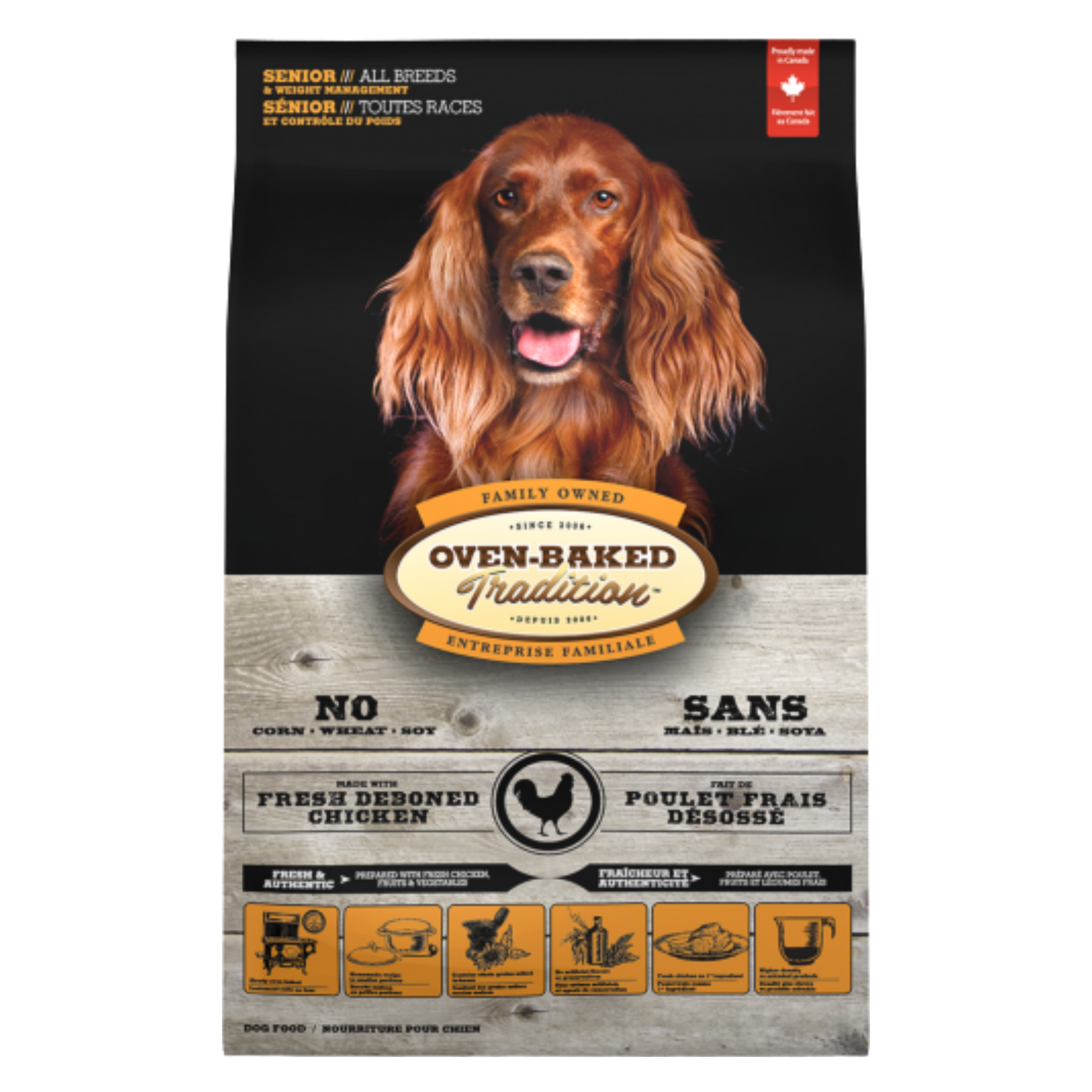 Oven Baked Tradition Dog Senior Chicken With Grain 5lb/2.27kg
