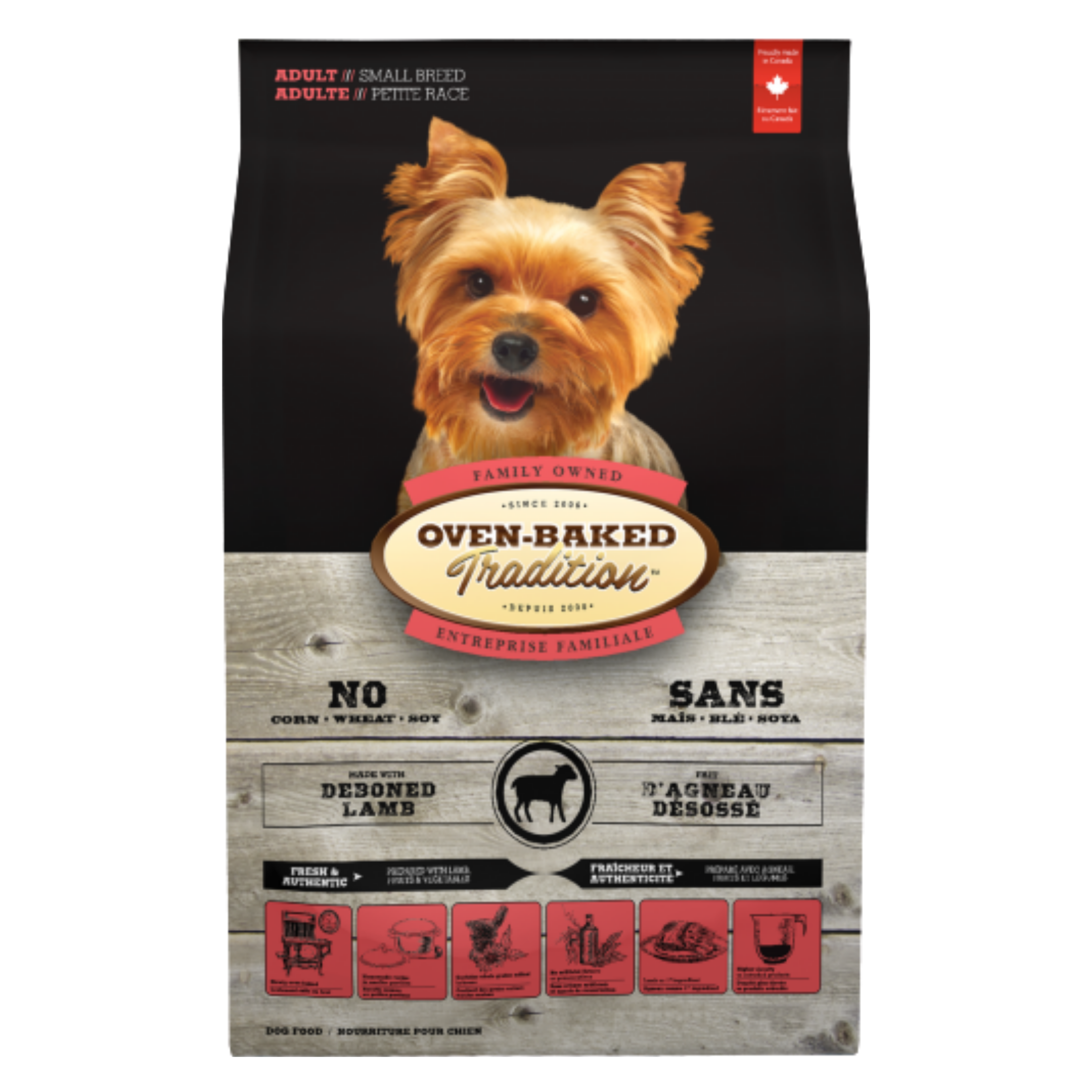 Oven Baked Tradition Dog Small Breed Lamb With Grain 5lb/2.27kg