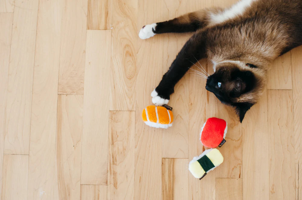 PLAY Cat Feline Frenzy Sassy Sushi 3Pk