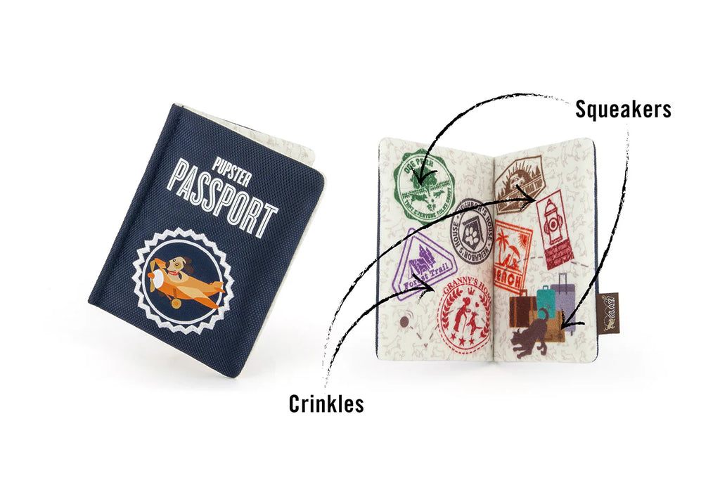 PLAY Globe Trotter Pupster Passport