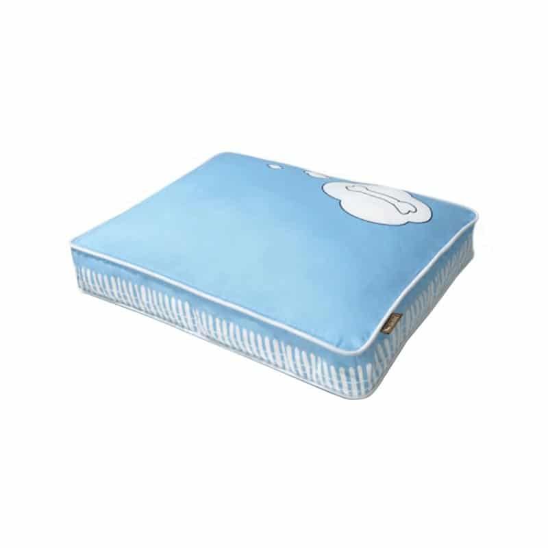 Play Rectangular Bed Blue Dogs Dream Medium