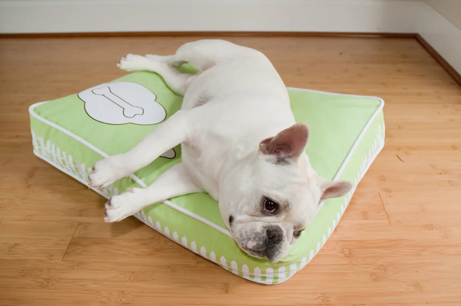 Play Rectangular Bed Blue Dogs Dream Medium