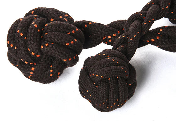 PLAY Scout & About Barbell Rope Toy Large