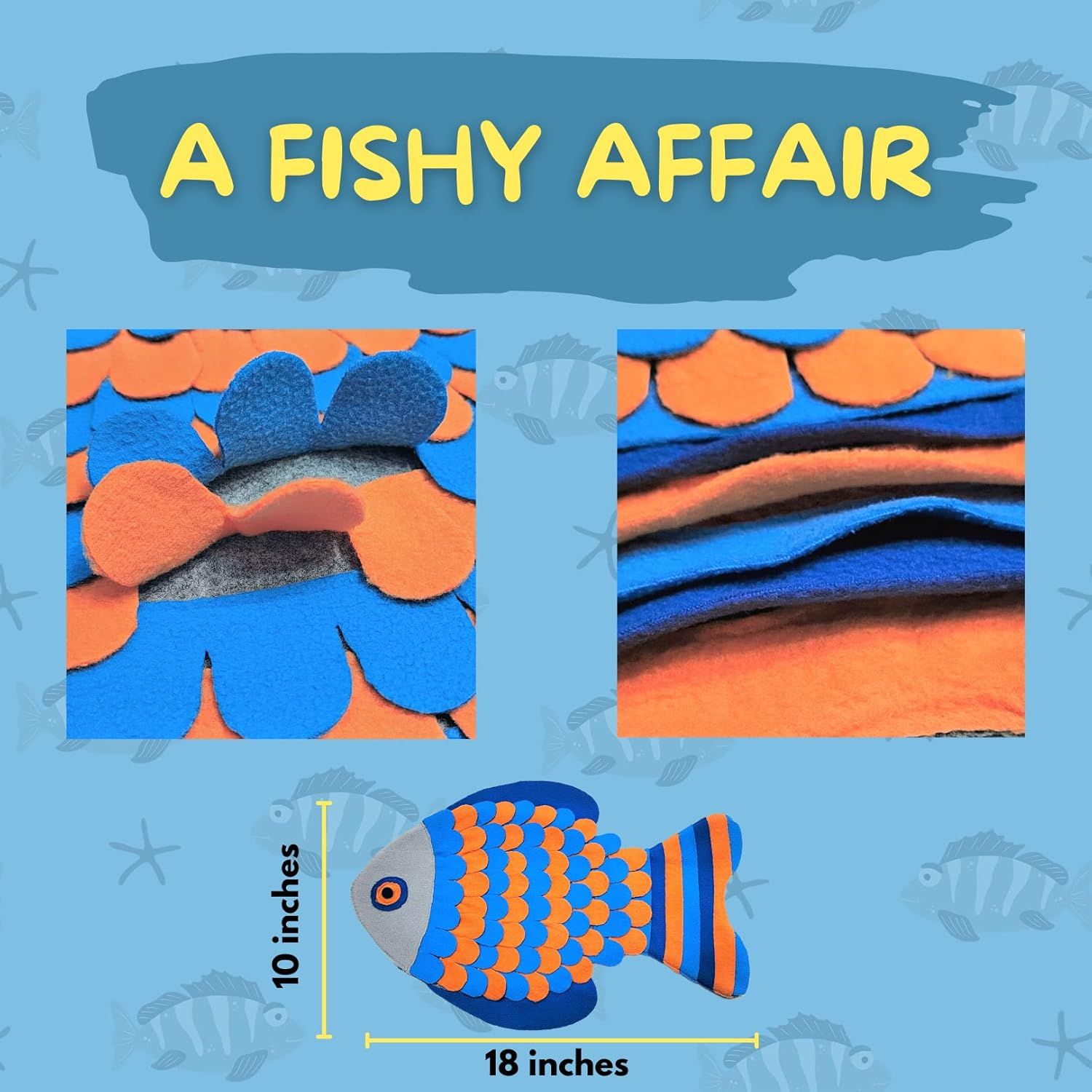 Pawzndogz Snuffle Mat A Fishy Affair