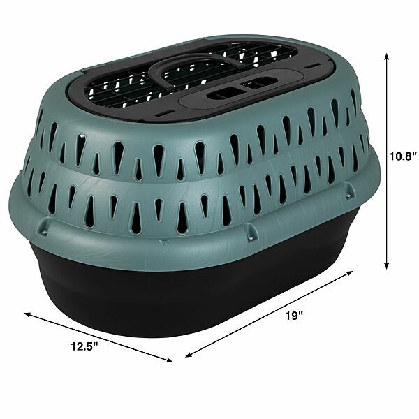 Petmate Top Load Cat Crate 19"L X 12.5"W X 10.8"H