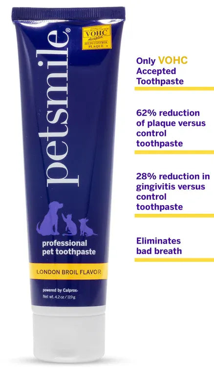 Petsmile Toothpaste London Broil Flavour 4.2oz