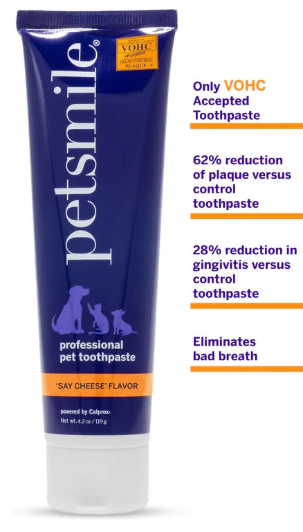 Petsmile Toothpaste 'Say Cheese' Flavour 4.2Oz