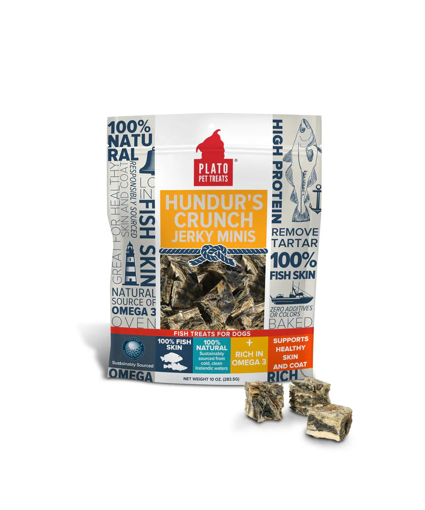 Plato Hundur'S Crunch Jerky Minis 283G