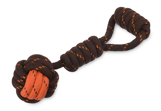 PLAY Scout & About Tug Ball Rope Toy Small