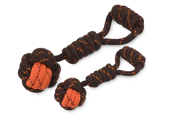 PLAY Scout & About Tug Ball Rope Toy Small