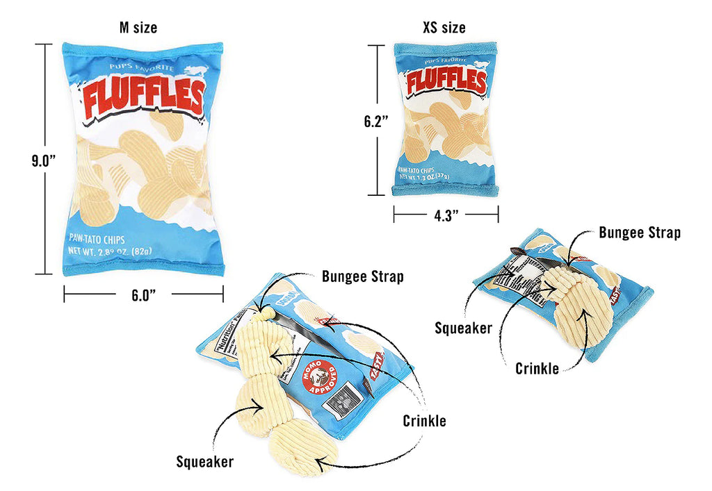 PLAY Snack Attack Fluffles Chips Medium