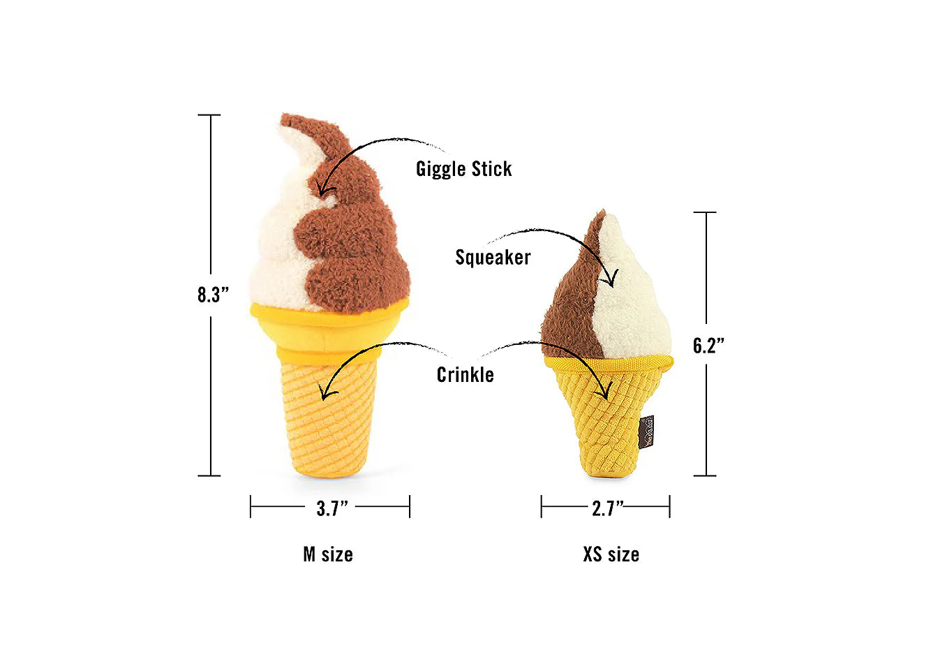 PLAY Snack Attack Swirls N Slobbers Soft Serve Medium